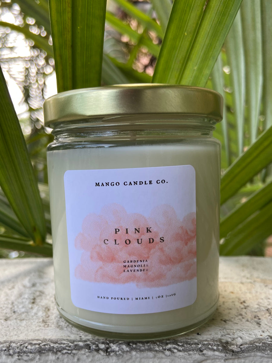 Pink Clouds Soy Candle