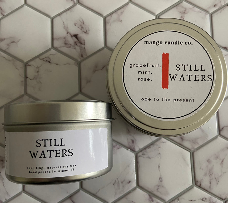 Still Waters Soy Candle Tin